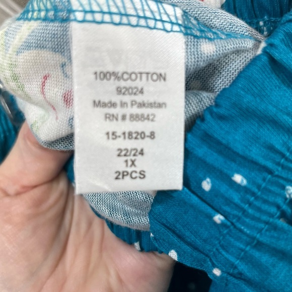 Dreams & Co 1X (22/24) Snowman Pajama Set - Picture 11 of 13